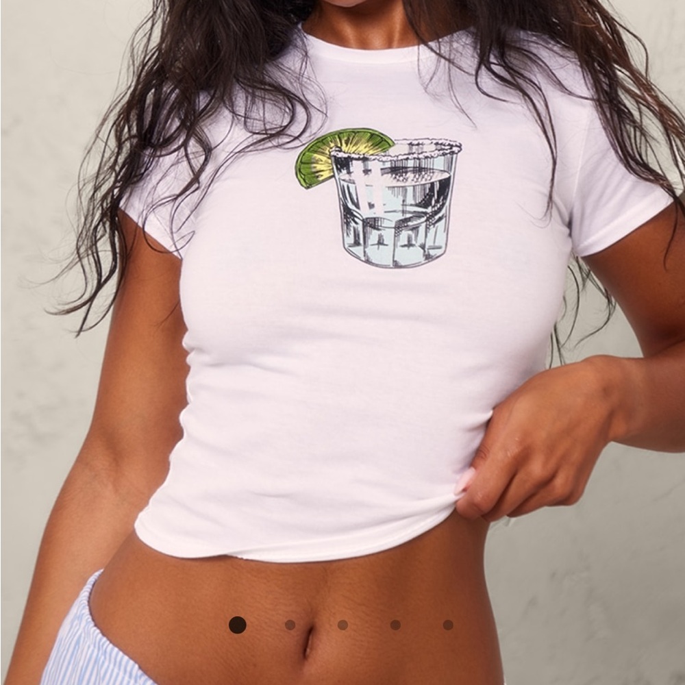 Cropped tequila top